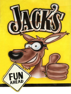 Jack's Fun Ahead kangaroo