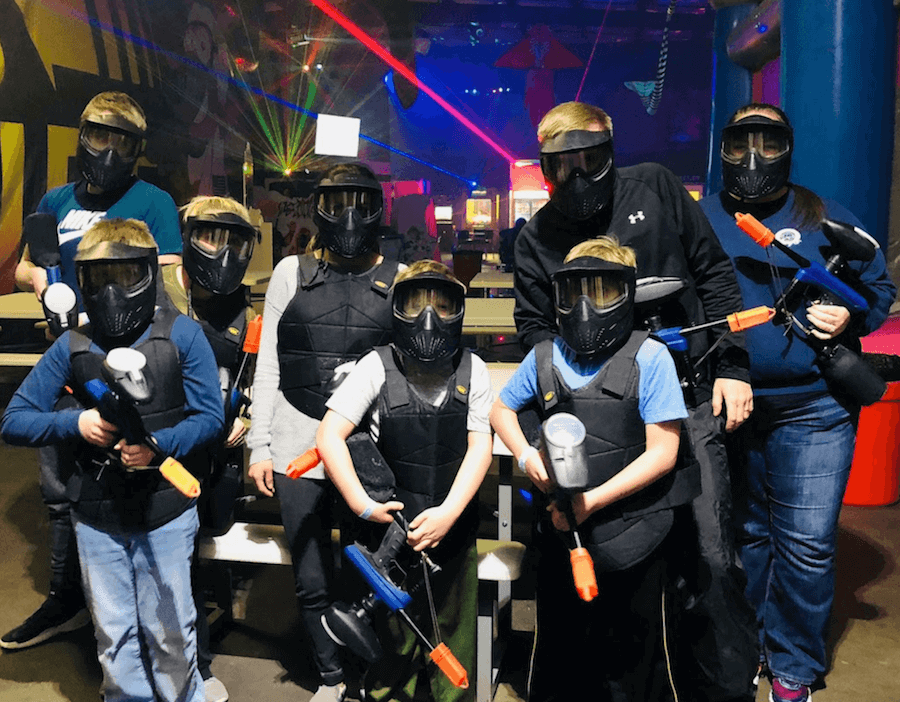 indoor paintball group 900