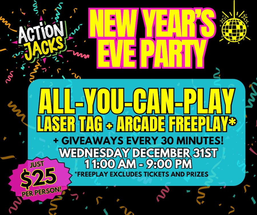 Action Jacks NYE Party 2025